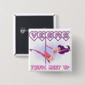 Badge Carré 5 Cm Rassemblement de TwiFic (Devant & derrière)