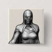 Badge Carré 5 Cm Raven (Devant)