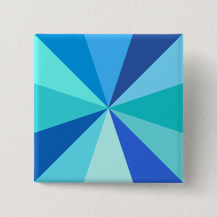 Badge Carré 5 Cm Rayons 60s géométriques géniaux modernes d'art 