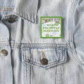 Badge Carré 5 Cm recentwed (En situation)