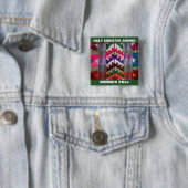 Badge Carré 5 Cm Récompense laide de gagnant de concours de (En situation)