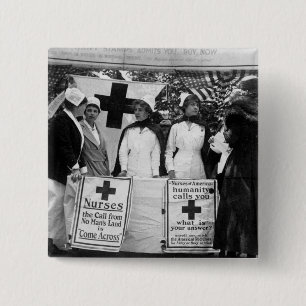 Badge Carré 5 Cm Recrutement des infirmières