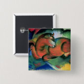 Badge Carré 5 Cm Red Bull, 1912 (Devant & derrière)