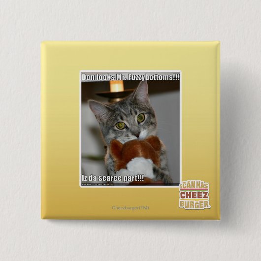 Badge Carré 5 Cm Regards de Don (Devant)