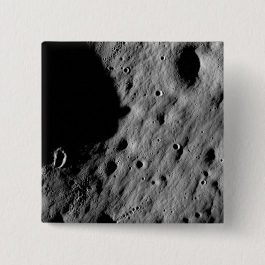 Badge Carré 5 Cm Régions de cratères (Devant)