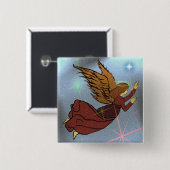 Badge Carré 5 Cm Rejoyce (Devant & derrière)