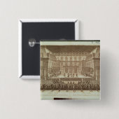 Badge Carré 5 Cm Représentation de l'opéra 'Alceste (Devant & derrière)