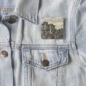 Badge Carré 5 Cm Résidence Arguello (En situation)