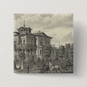 Badge Carré 5 Cm Résidence Arguello