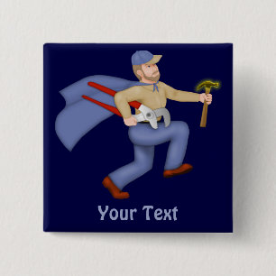 Badge Carré 5 Cm Responsable de maintenance