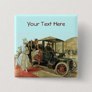 BADGE CARRÉ 5 CM RESTAURATION AUTOMATIQUE - AUTOMOBILE