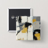 Badge Carré 5 Cm Résumé moderne (Devant & derrière)