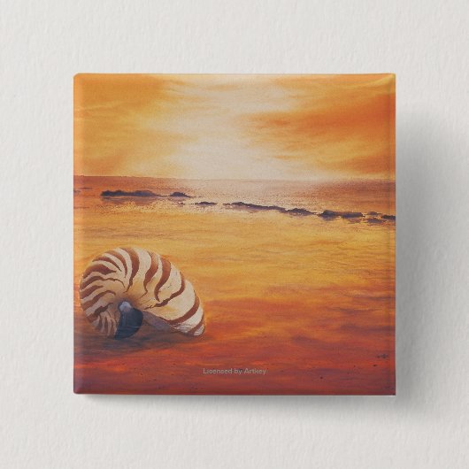 Badge Carré 5 Cm Retard (Devant)