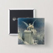 Badge Carré 5 Cm Réveillon de Noël (Devant & derrière)