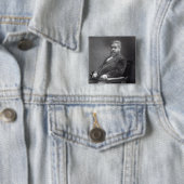 Badge Carré 5 Cm Révérend Charles Haddon Spurgeon (En situation)