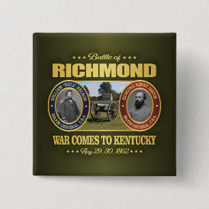 Badge Carré 5 Cm Richmond Ky (FH2)