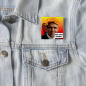 Badge Carré 5 Cm Rick Perry (En situation)