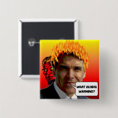 Badge Carré 5 Cm Rick Perry (Devant & derrière)