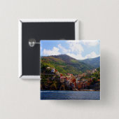 Badge Carré 5 Cm riomaggiore (Devant & derrière)