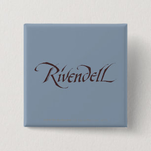 Badge Carré 5 Cm Rivendell Name Solid