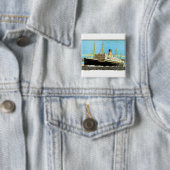 Badge Carré 5 Cm RMS Staffordshire (En situation)