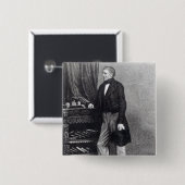 Badge Carré 5 Cm Robert Smith Surtees (Devant & derrière)