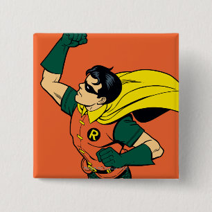 Badge Carré 5 Cm Robin Uppercut