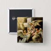 Badge Carré 5 Cm Rocher des âges (Devant & derrière)