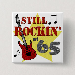 Badge Carré 5 Cm Rockin toujours à 65