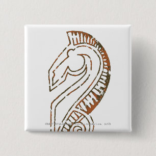 Badge Carré 5 Cm Rohirrim Flag