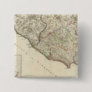 Badge Carré 5 Cm Rome