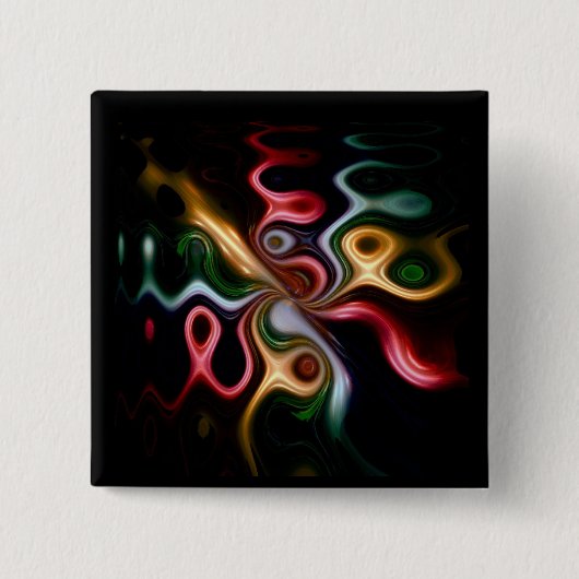 Badge Carré 5 Cm Rose Picasso (Devant)