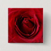 Badge Carré 5 Cm rose rouge profonde (Devant)