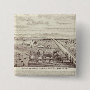 Badge Carré 5 Cm Roth, ranch Scruggs