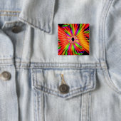 Badge Carré 5 Cm Roue couleur (En situation)