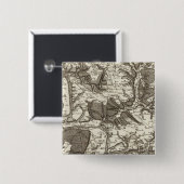 Badge Carré 5 Cm Rouen (Devant & derrière)