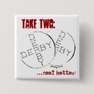 Badge Carré 5 Cm rouleau Derby Rx