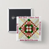 BADGE CARRÉ 5 CM RRCB (Devant & derrière)