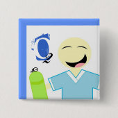 Badge Carré 5 Cm RTman (Devant)