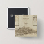 Badge Carré 5 Cm Ruatan ou Rattan (Devant & derrière)