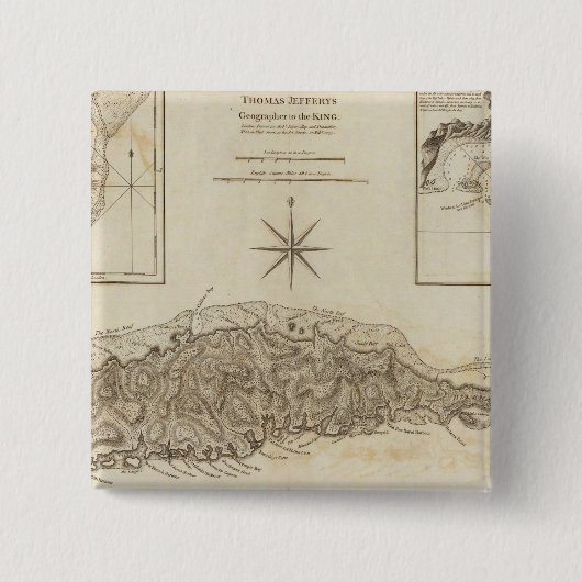 Badge Carré 5 Cm Ruatan ou Rattan (Devant)