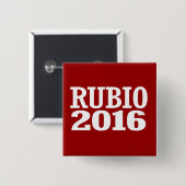 BADGE CARRÉ 5 CM RUBIO 2016 (Devant & derrière)