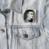 Badge Carré 5 Cm Rudyard Kipling (En situation)