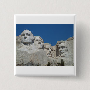 Badge Carré 5 Cm Rushmore