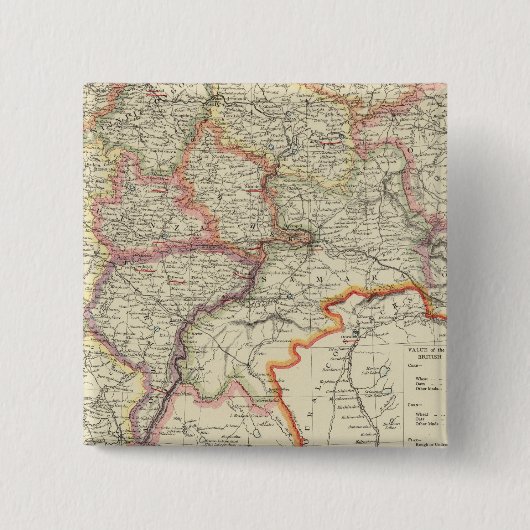 Badge Carré 5 Cm Russie 10 (Devant)