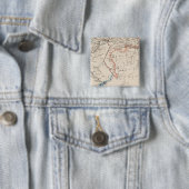Badge Carré 5 Cm Russie 4 (En situation)