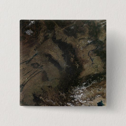 Badge Carré 5 Cm Russie centrale du Sud (Devant)