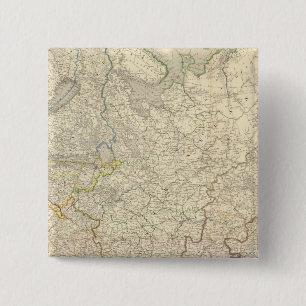 Badge Carré 5 Cm Russie et Europe 5