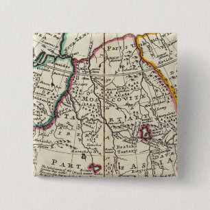Badge Carré 5 Cm Russie, Kazakhstan, Asie