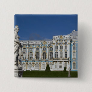 Badge Carré 5 Cm Russie, Saint-Pétersbourg, Palais de Catherine (au